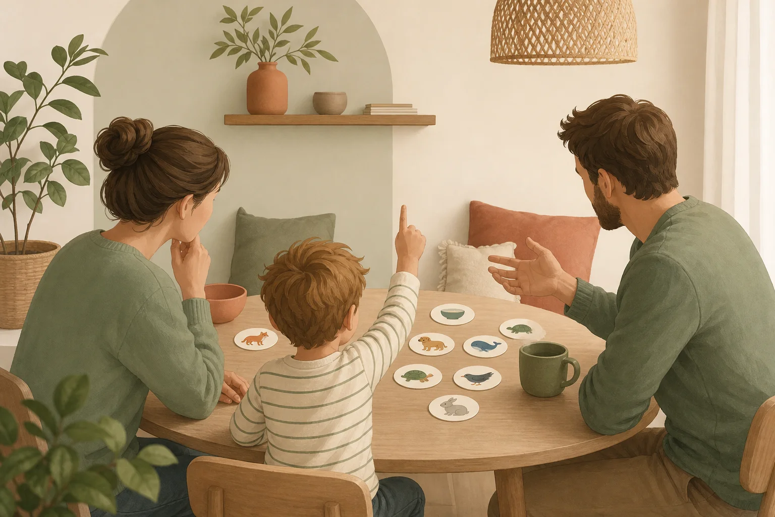 Illustration zur Lomiva-Idee „Kategorien-Duell“.