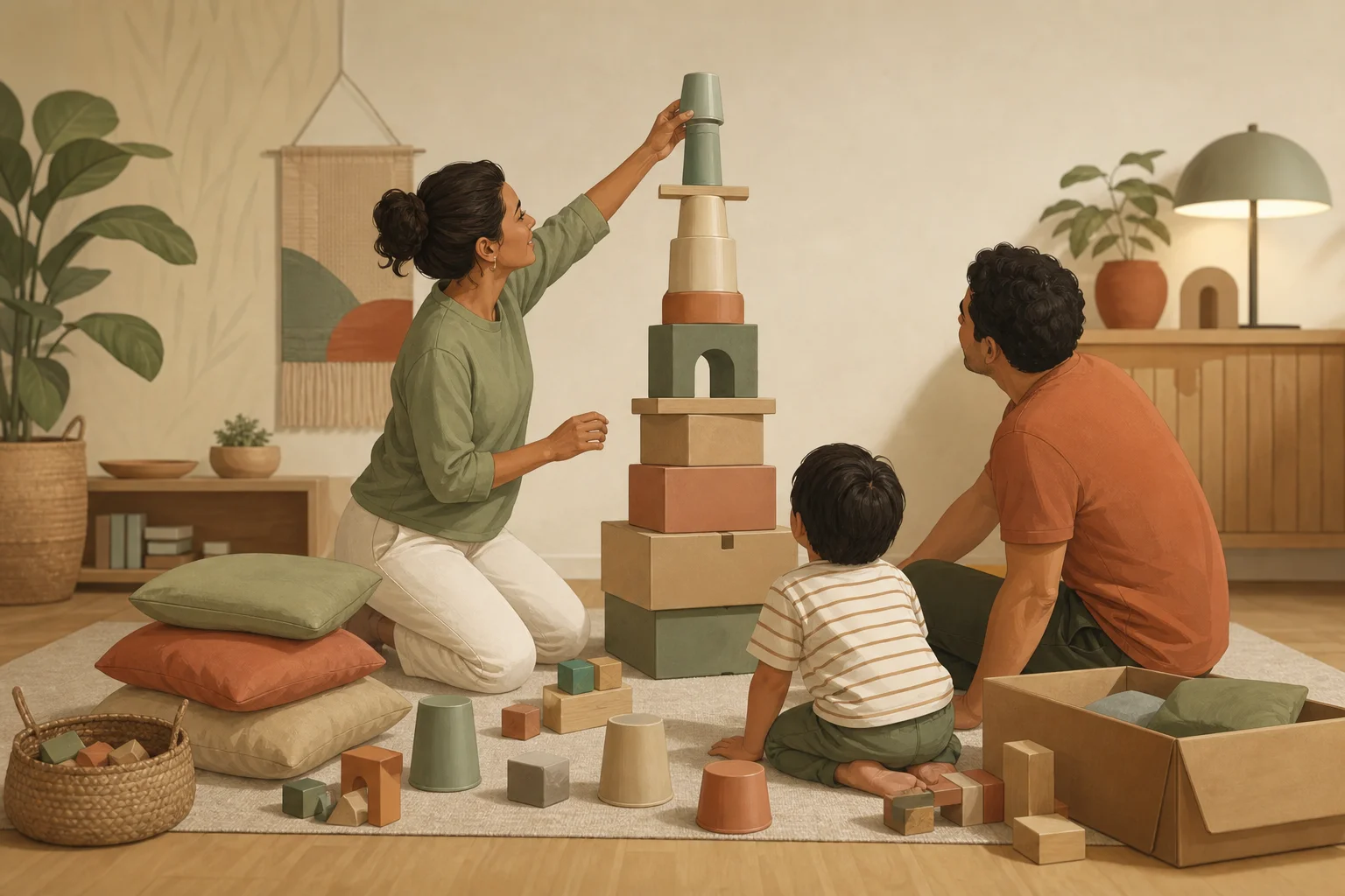Illustration zur Lomiva-Idee „Höchster Turm“.