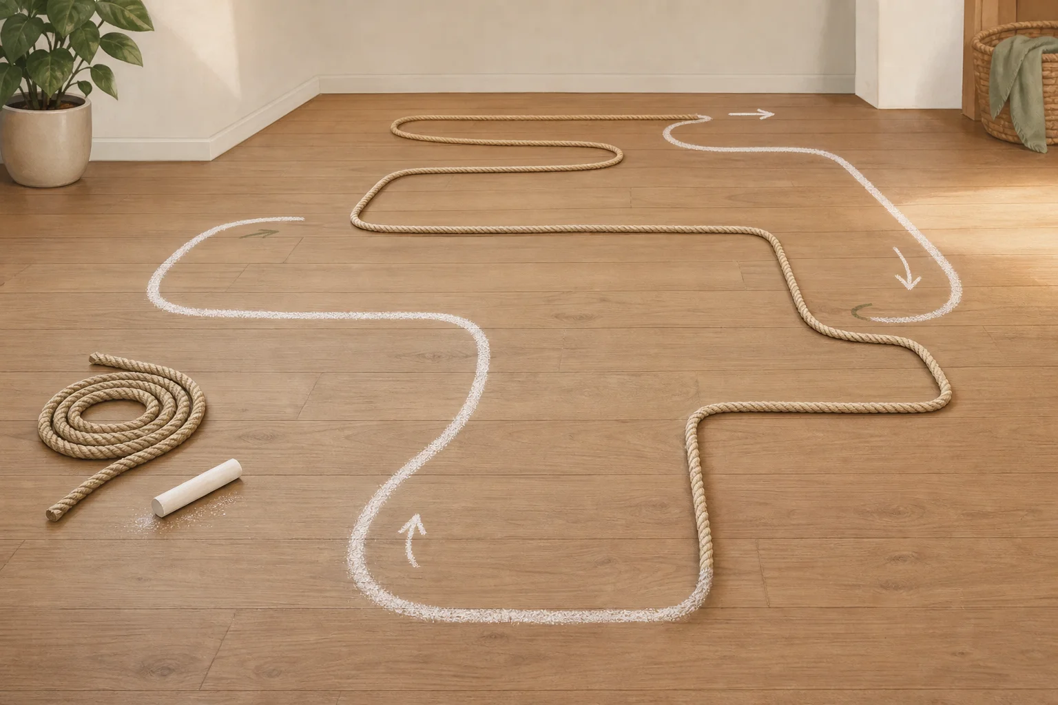 Illustration zur Lomiva-Idee „Linienlauf mit Richtungswechsel“.