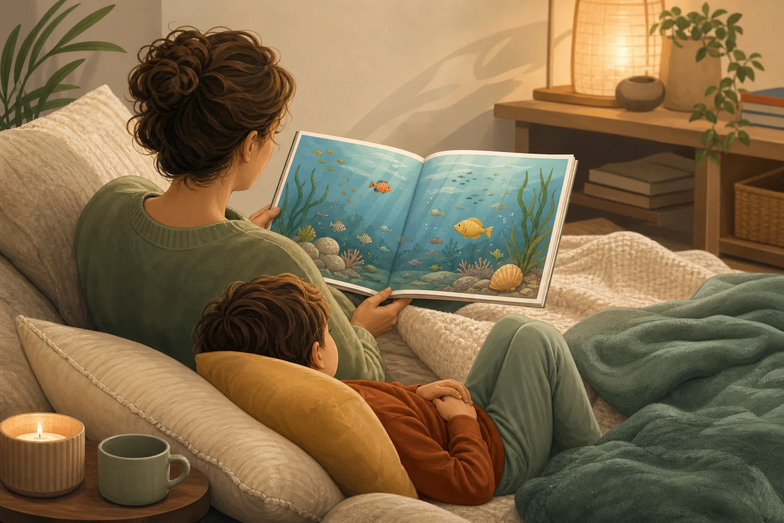 Illustration zur Lomiva-Idee „Unter dem Meer“.